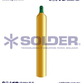 Cilindro De Mezcla Gaseosa Industrial P/Soldar C20  6  M3