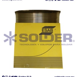 Microalambre Tubular 7100 1/16 30Kg Esab E7101116A